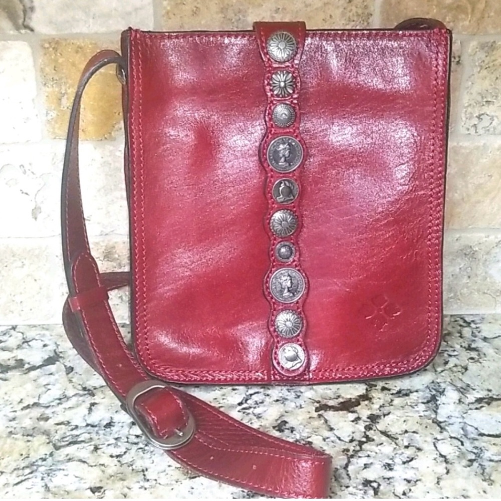 Patricia Nash Leather Coin Venezia Crossbody Bag